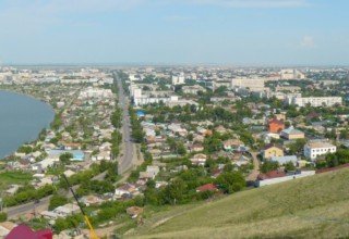 Панорама Кокшетау, июль 2008