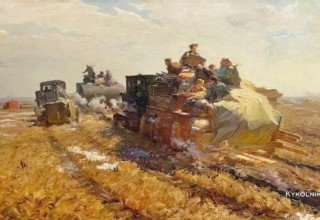 Попов Владимир Александрович (Россия, 1924) «Целина» 1957