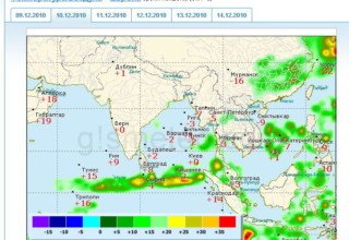 география от Gismeteo.ru