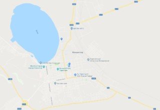 Карта города Кокшетау