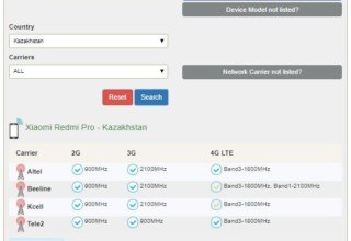 проверка совместимости смартфона и сети оператора