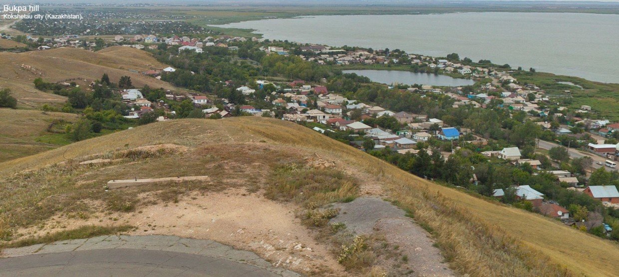 360 панорама города. Вид с сопки Букпа