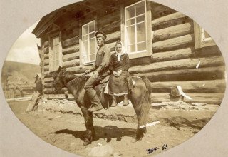 Н. Г. Катанаев. Сибирские казаки на службе и дома: На покос. 1909