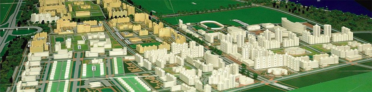 Часть проекта планировки северной части Кокшетау.