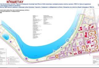 Карты новых районов города и перестройки старых