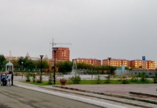 Дом Дружбы, новая мечеть, новая церковь, Кокшетау, 2017