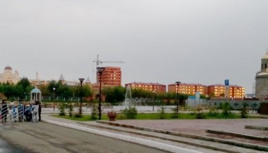 Дом Дружбы, новая мечеть, новая церковь, Кокшетау, 2017