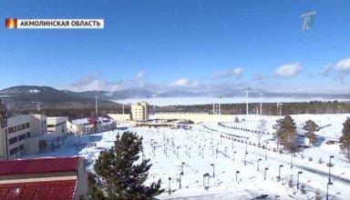 Лыжная база в Щучинске