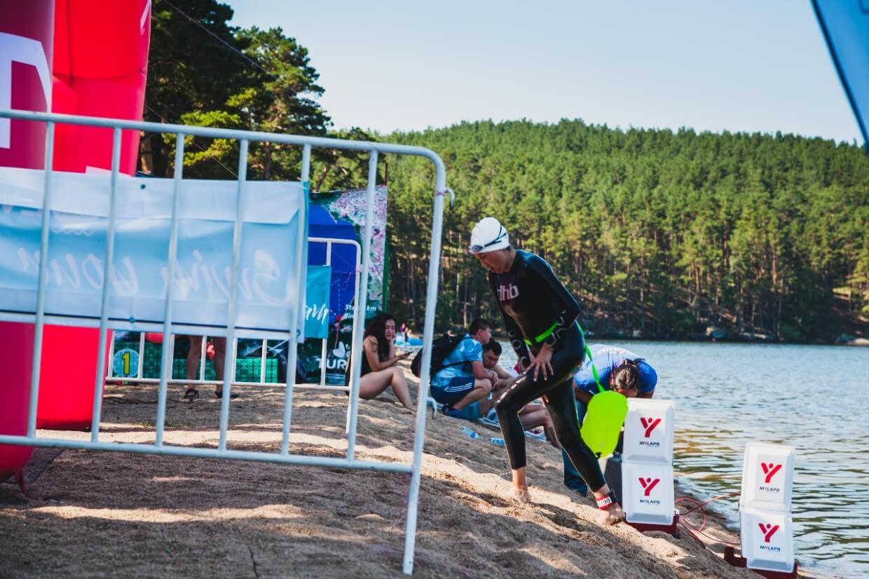 первый в Казахстане массовый заплыв «Burabay Swim 2018»