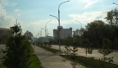 Городской парк. Фото Кокшетау Онлайн