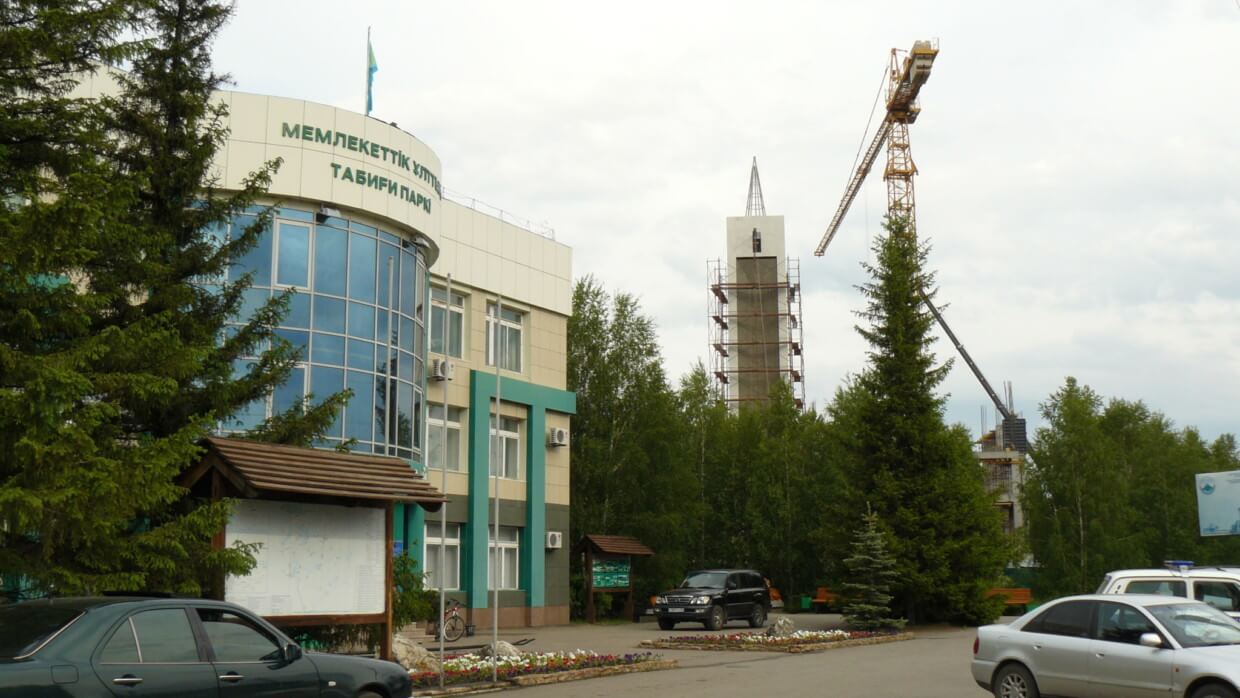 Строительство новой мечети в Боровом. Фото Кокшетау Онлайн