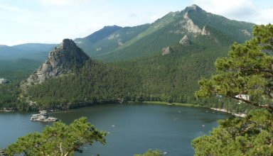 Классические и не очень виды с горы Болектау - горы, озеро, Голубой залив, Синюха, Окжетпес, Сфинкс (Жубактас)