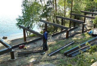 Заключительный участок новой велодорожки от Щучинского озера до "Ракушки". 18 августа 2018