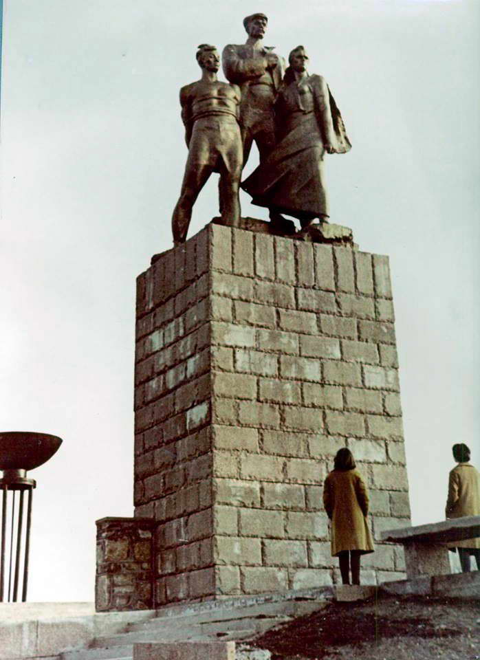 Памятник борцам за советскую власть, 1967. Фото из Музея Истории Города Кокшетау