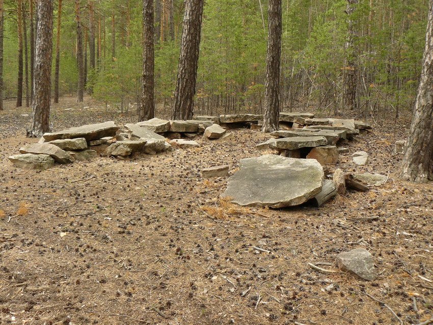 Строения масонов на Синюхе (Кокшетау), Боровое