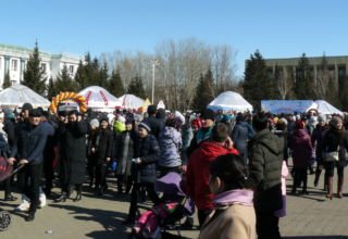 Прогулка по Кокшетау 21 марта 2019