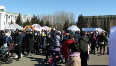 Прогулка по Кокшетау 21 марта 2019