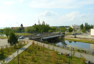 Сквер на Назарбаева - Абылай-ханаP1430766