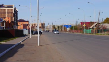 Фотоэтюды осеннего Кокшетау. Остатки старого города и новостройки. Улицы Темирбекова (Кирова), Гагарина, Абая (К.Маркса), Кенесары (Орджоникидзе), берег озера.