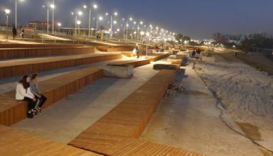 Последний вечер сентября. Новая набережная