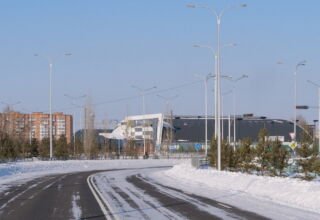 Теннисный корт, Центр крови Кокшетау