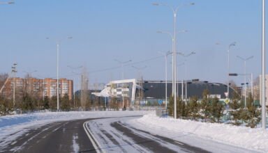 Теннисный корт, Центр крови Кокшетау