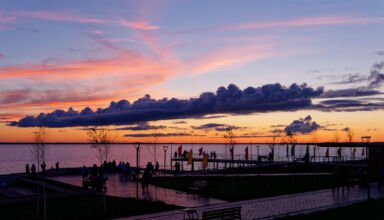 Набережная озера Копа. Кокшетау Онлайн.