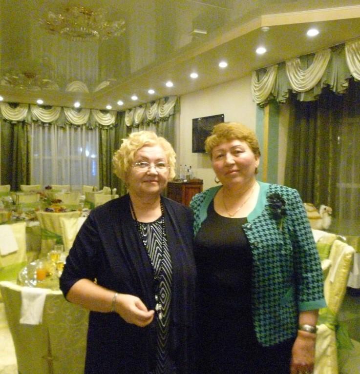 Тамара Григорьевна Яворская и Кунслу Акжановна Шелтенова.