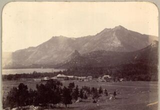 Общий вид Борового, 1909 год. Автор фото: Николай Георгиевич Катанаев. Из фондов Омского государственного историко-краеведческого музея.