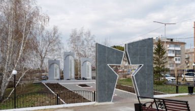 Немного картинок с улиц Борового. Кокшетау Онлайн. 29 апреля 2023.