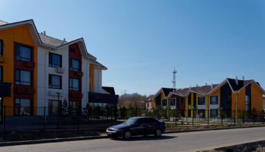 Боровое. Начало мая. Новая улица "Кокше". Кокшетау Онлайн.