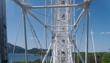 Боровое. Вид с колеса обозрения. Кокшетау Онлайн.