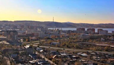 Виды города с элеватора. Кокшетау Онлайн.