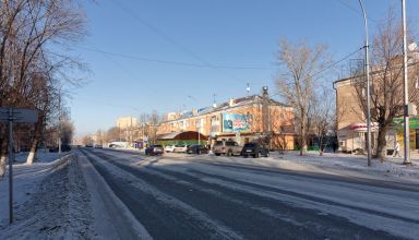 Ул.Садвакасова (Н.К.Крупской), Е.Ауельбекова, М.Габдуллина, Ташенова (Чкалова), дворы. 20 января 2024.