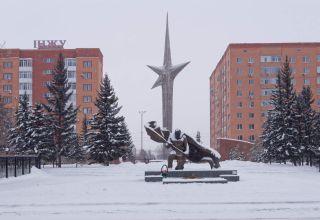 Парк Героям Великой Отечественной войны. Кокшетау Онлайн. Вечный огонь, Обелиск Героям Великой Отечественной войны.