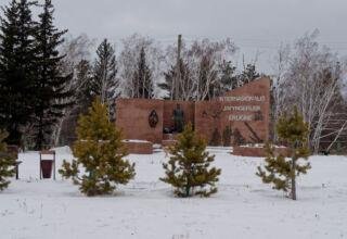 Фотозарисовки п.Окжетпес. Тепло, серо, только два цвета. 14 декабря 2024
