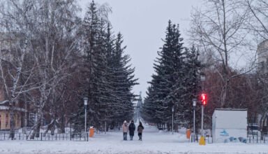 Четвёртая часть альбома с прогулки по предновогоднему городу. По ул. Ауельбекова от ул. Сагдиева (Куйбышева ) до ул. Садвакасова (Н.Крупской), ул. Сатпаева (Ленина), проспект Назарбаева (Горького), музей М.Габдуллина, новостройки. 22 декабря 2024