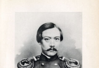 Портрет Чокана Валиханова, созданный И. А. Кордовским в Санкт-Петербурге в 1860 году.