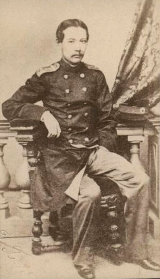 Чокан Валиханов. 1860. Фото Г.А. Бореля. С.-Петербург.