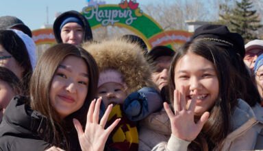 Портреты участников и зрителей праздника. 22 марта 2025.