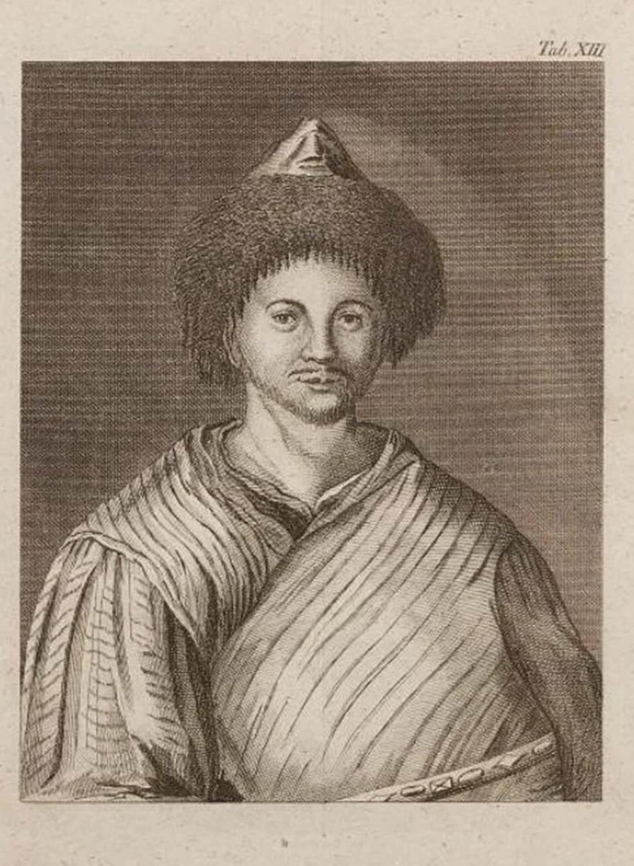 Башкир (Предположительный портрет Абулхаир хана. – АИЩ). Джон Кэстль (Касл). Фото из интернет.