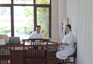 Китай, Санья 2026. Часть 2. Центр китайской медицины "Женьшень". Непосредственно основная цель нашего визита в Китай, в надежде поправить здоровье. Так себе итог, ожидали большего.